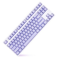 MONSTARGEAR 高級 113鍵 鍵帽, 果凍布丁, 紫色