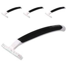 Blue Market 酒店一次性剃須刀黑色, 4個, 1入