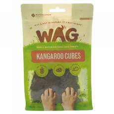 WAG 天然澳 袋鼠肉粒, 袋鼠腿肉, 200g, 1包