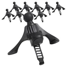 redbean 智慧型手機出風口式車用支架 DKAM, 10個, 黑色