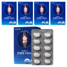Kyung Nam Pharm 慶南製藥 MSM&維他命D&鋅保健錠 60g, 60顆, 5個