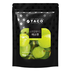 TACO 麝香葡萄風味飲沖泡粉, 1kg, 1包, 1包