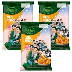 CJ bibigo 起司辣炒年糕, 3包, 360g