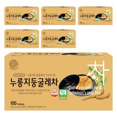 우리차 누룽지 둥굴레차, 1.5g, 100개입, 6개