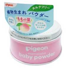 pigeon 貝親 粉餅型爽身粉, 125g, 1罐