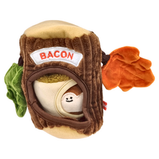 Baconbox 藏食狩獵玩具, 松鼠藏食狩獵玩具 棕色, 1個