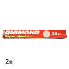 鑽石鋁箔, 2個