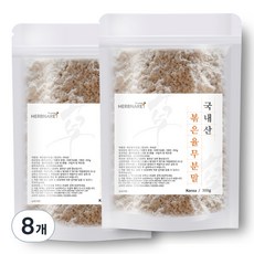허브나래 볶은 귀리 분말 가루, 300g, 8개