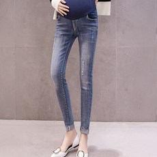 彈性刷破孕婦下著