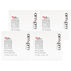 NARUKO 牛爾 am pm 台灣公司貨 RX10胜肽抗皺緊緻晚安凍膜, 118ml, 4盒