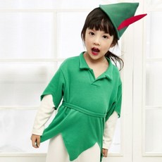 RAINBOW TREE 孩童cosplay套裝+帽子 彼得潘款