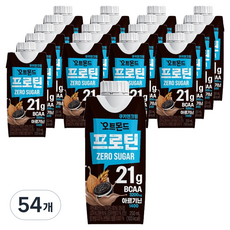 오트몬드 프로틴 쿠키앤크림, 250ml, 54개