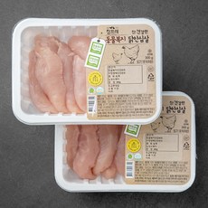 참프레 동물복지 닭안심살 (냉장), 300g, 2개