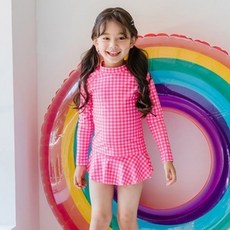 TaBLiER 女童漢娜防曬泳衣套裝