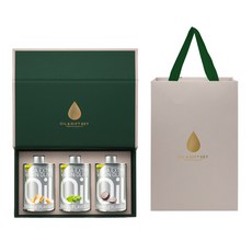 ILIADA 卡拉馬塔橄欖油3件組+購物袋, 1組