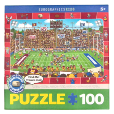 eurographicspuzzles 兒童找找看拼圖 PZ04741 100P, 100片, 曲棍球, 1盒