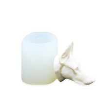 MOLDB 杜賓幼犬手工矽膠模具 單品 1入, 單一顏色