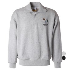 CLRIDE.n 男款史努比橄欖球半拉鍊領大學T