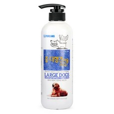 FORCANS 富健士 中大型犬專用洗髮&潤絲精, 1個, 550ml