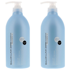 KUMANO 熊野油脂 無矽靈胺基酸保濕修護沙龍二合一洗髮精, 1L, 2瓶