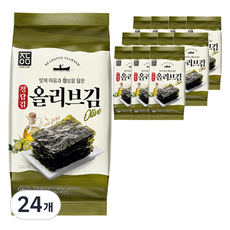 JEONG DAM 橄欖便當海苔, 24個, 5g