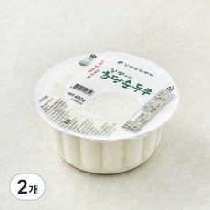 강릉초당두부 강릉하면 초당 순두부, 400g, 2개