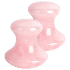 리즌즈 머쉬룸 괄사 마사지롤러 M191, 2개, 핑크