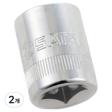 사타 육각 소켓 12mm 12307, 2개