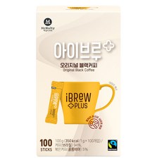 IBREW 經典即溶黑咖啡, 1g, 100條, 1盒