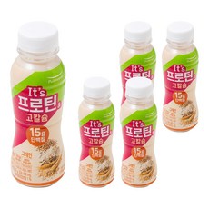 풀무원 잇츠 프로틴 & 고칼슘 그레인, 260ml, 5개