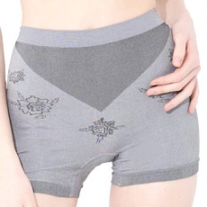 菁炭元素 康竹炭除臭平口褲 0.061g, 淺灰