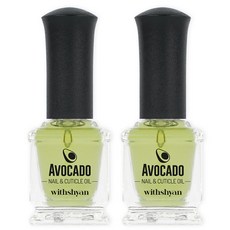 withshyan 酪梨指甲指緣油, 2個, 15ml