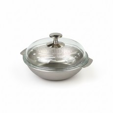 M.v.Eisenberg 電磁爐用無研磨壽喜燒不鏽鋼火鍋, 銀色, 1個, 18cm