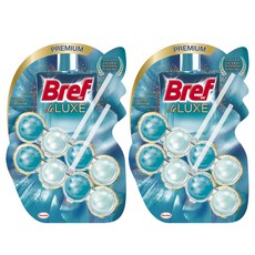 Bref 妙力 Deluxe 懸掛式馬桶清潔球 - Lovely Jasmine, 持續散發怡人香氣, 自動清潔, 100g, 2組