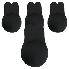 Bendis Volume Up 矽膠奶嘴墊黑色免費 W104 2p 套裝, 2組