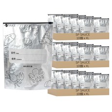 SP SAUCE 戶外專用三層構造鋁箔抗菌保鮮袋 XL, 10個, 3盒