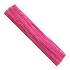 曼德哈比 彩色細毛根鐵絲, 100個, 玫瑰紅色