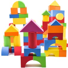 OZ TOY EVA 安全積木 2861 49p, 混合顏色