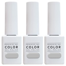 더젤 프리미엄 젤네일, 136호 어텀그레이, 10g, 3개