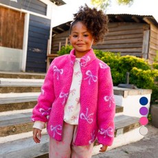 matildany 兒童雙面毛絨抓毛絨外套