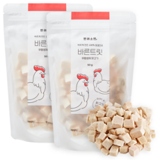 반려소반 반려동물 바른 트릿 간식, 2개, 닭고기, 50g