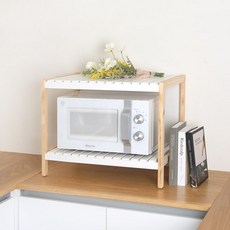 모노먼트 화이트우드 전자렌지대 2단, 1개, 1개