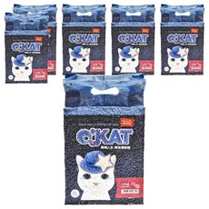 O'KAT 美喵人生 仿礦型豌豆凝結貓砂 6L 純淨原味/清新馬鞭草/蘋果冰淇淋/文青薔薇/甜心水蜜桃, 6袋