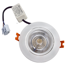 辛巴 崁燈, 8W 額定輸入功率 3000K/4000K/6500K 額定色溫 110~220V, 自然光, 1個