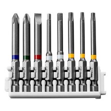 BOSCH 博世 台灣公司貨 皮克力 起子頭8件組 65mm, 1組