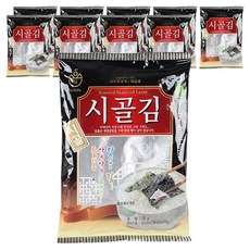 시골 시골김 전장김 은, 55g, 10개