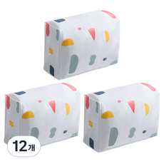 MAME 리빙박스 정리함 대형, 12개