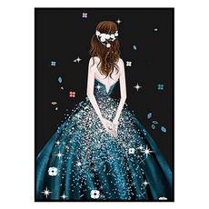 創彩 鑽石畫工具, 星海禮服, 1個