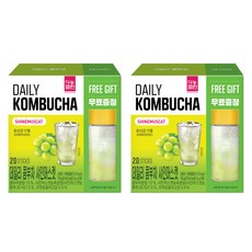 Danongwon 每日康普茶 麝香葡萄風味, 20入, 2個