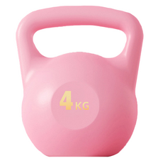 이츠굿텐 물 주입식 케틀벨, 핑크, 4kg, 1개